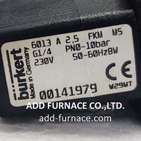 Burkert 6013 A 2,5 FKM MS
